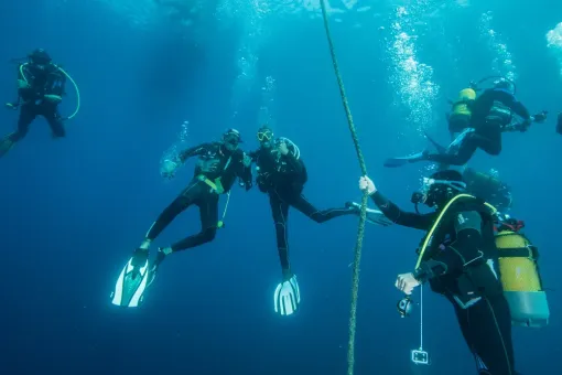 Formation plongée PE12 à Campomoro, Propriano, Torra Plongée